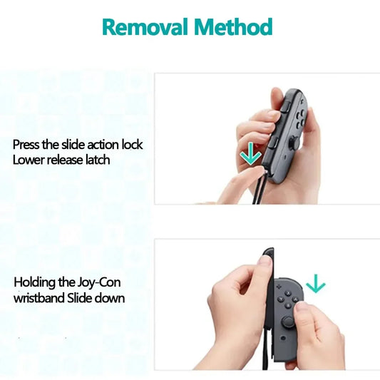 2025 Gaming Accessories Game Grip OLED Gamepad Controller Gamepad Hand Rope Joy-con Wrist Strap Laptop Video Games Accessories