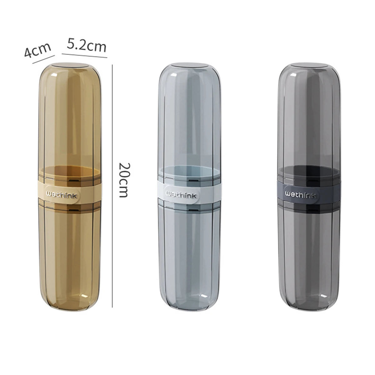 Portable Toothpaste Toothbrush Protect Holder Case Travel Camping Storage Box Protect Toothbrush