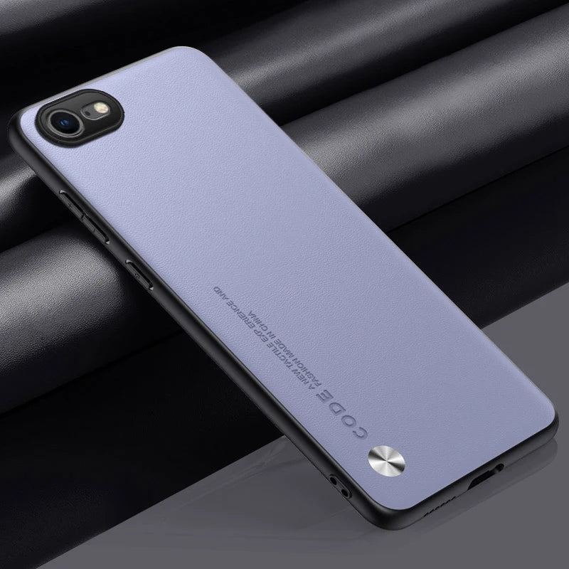 Case For iPhone SE 2020 2022 SE2 SE3 Coque Luxury PU Leather Phone Case For iPhone 7 8 TPU Silicone Full Protection Back Cover