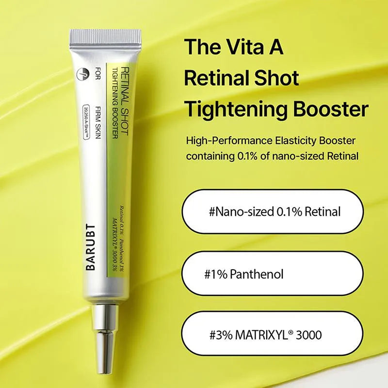 The Vita A Retinal Shot Tightening Booster Firm Skin Eye Cream 15ml Face Serum 40ml Set Moisturising Beauty Skin Care Original