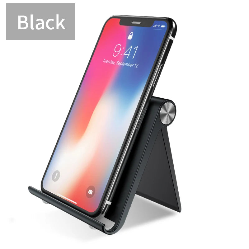 Phone Holder Stand Mobile Smartphone Support Tablet Stand for iPhone 14 13 Ideal for desk, bedside table or study